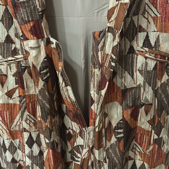 NWT The Bright Side Patterned Jumpsuit Size Medium. Gorgeous! Lined. - Picture 11 of 11